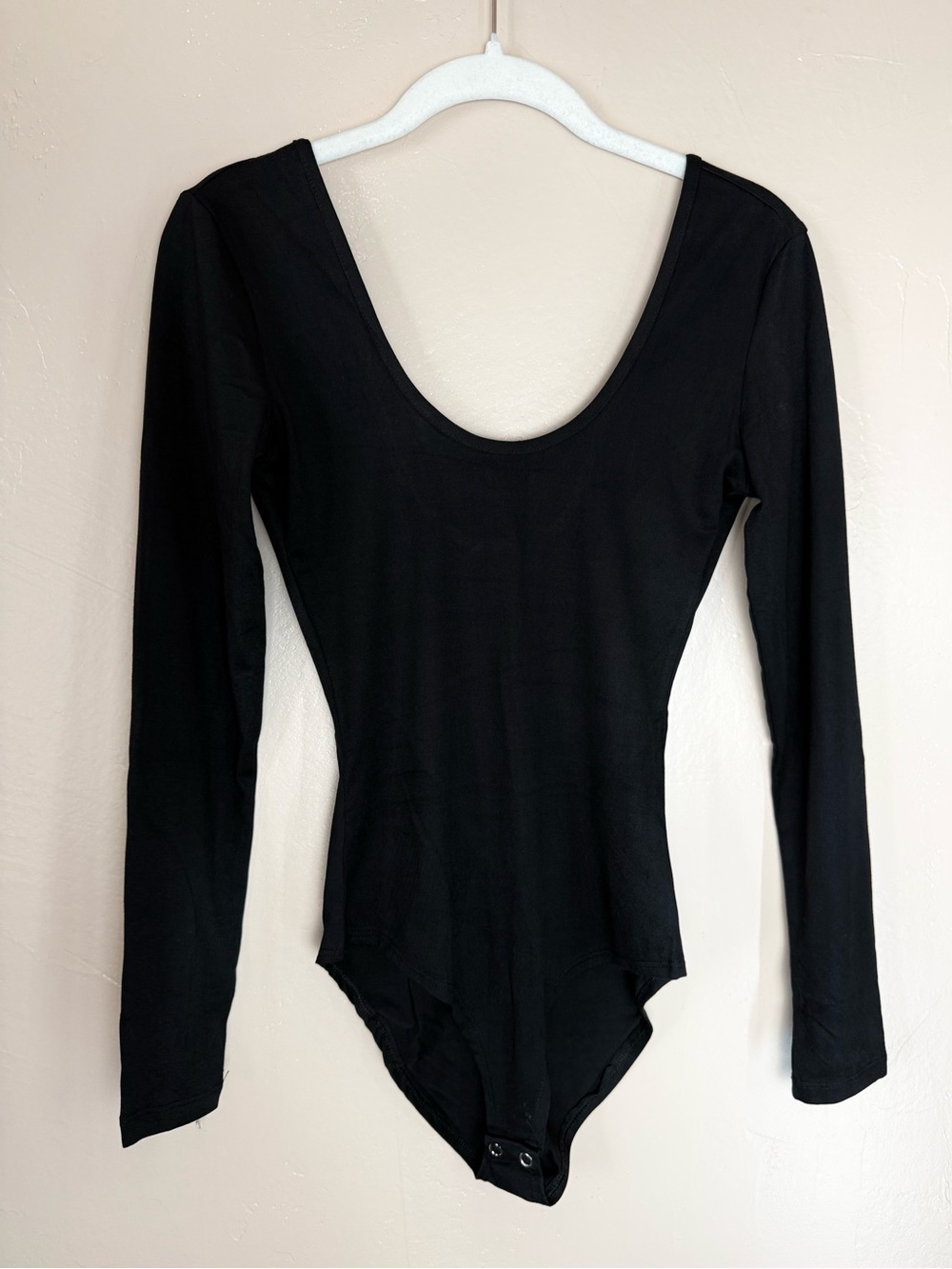 Black Long Sleeve Bodysuit Like New
